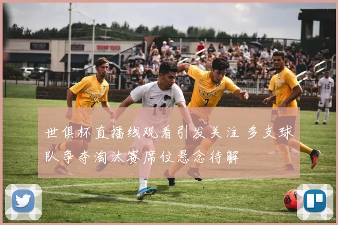 世俱杯直播线观看引发关注 多支球队争夺淘汰赛席位悬念待解